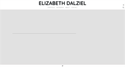 Desktop Screenshot of elizabethdalziel.com